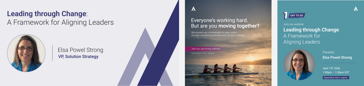Webinar campaign creatives