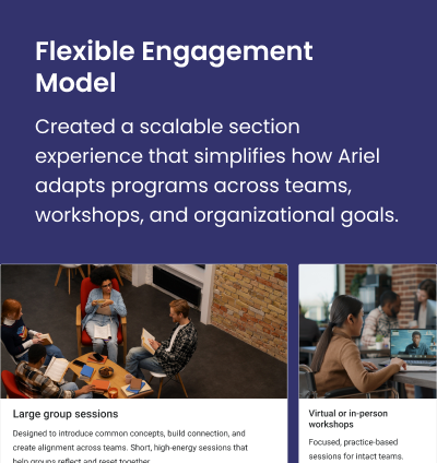 Flexible Engagement Model
